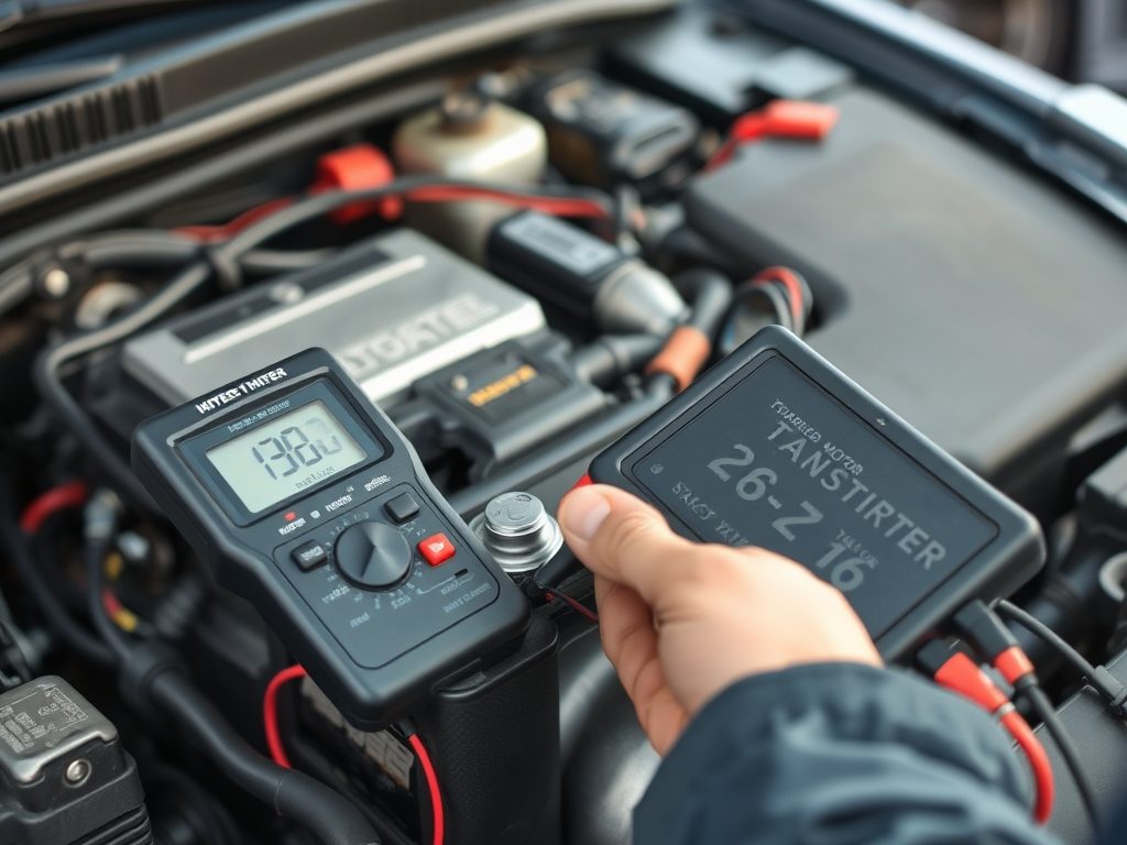 Słychać kliknięcie i auto nie odpala – jak sprawdzić akumulator, rozrusznik i połączenia elektryczne