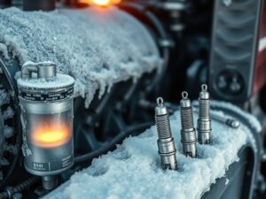 Diesel nie odpala na mrozie – co sprawdzić w akumulatorze, świecach żarowych, paliwie i filtrze paliwa