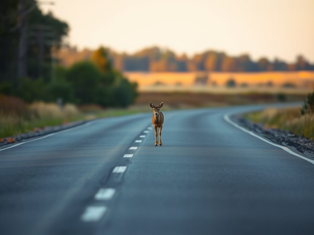 Zwierzęta na drodze: jak reagować, hamować i uniknąć kolizji na jezdni i poboczu